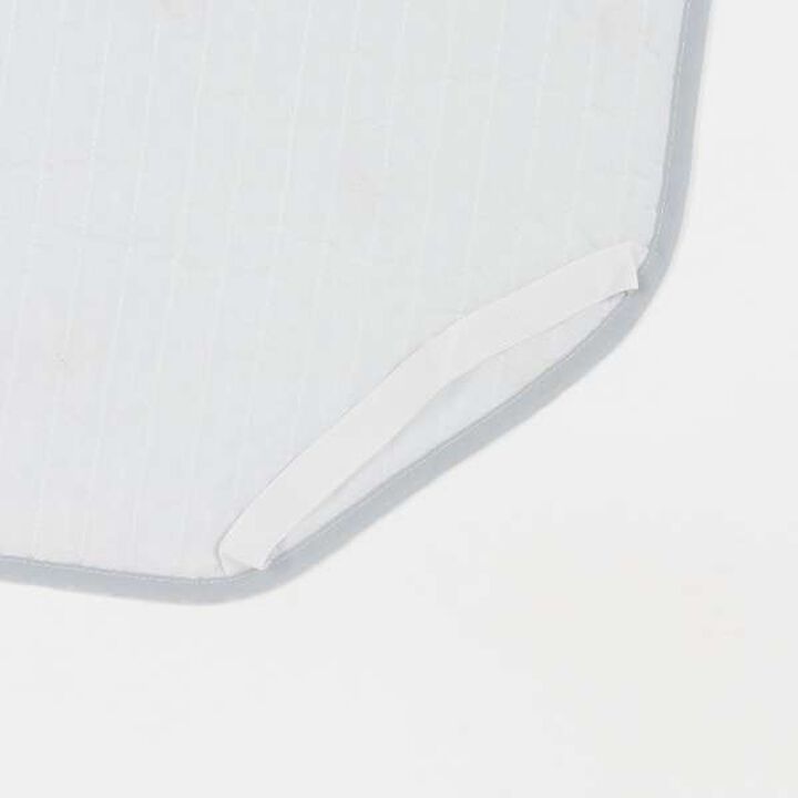 Ecru Cotton Bed Cover,Light pink, medium image number 4