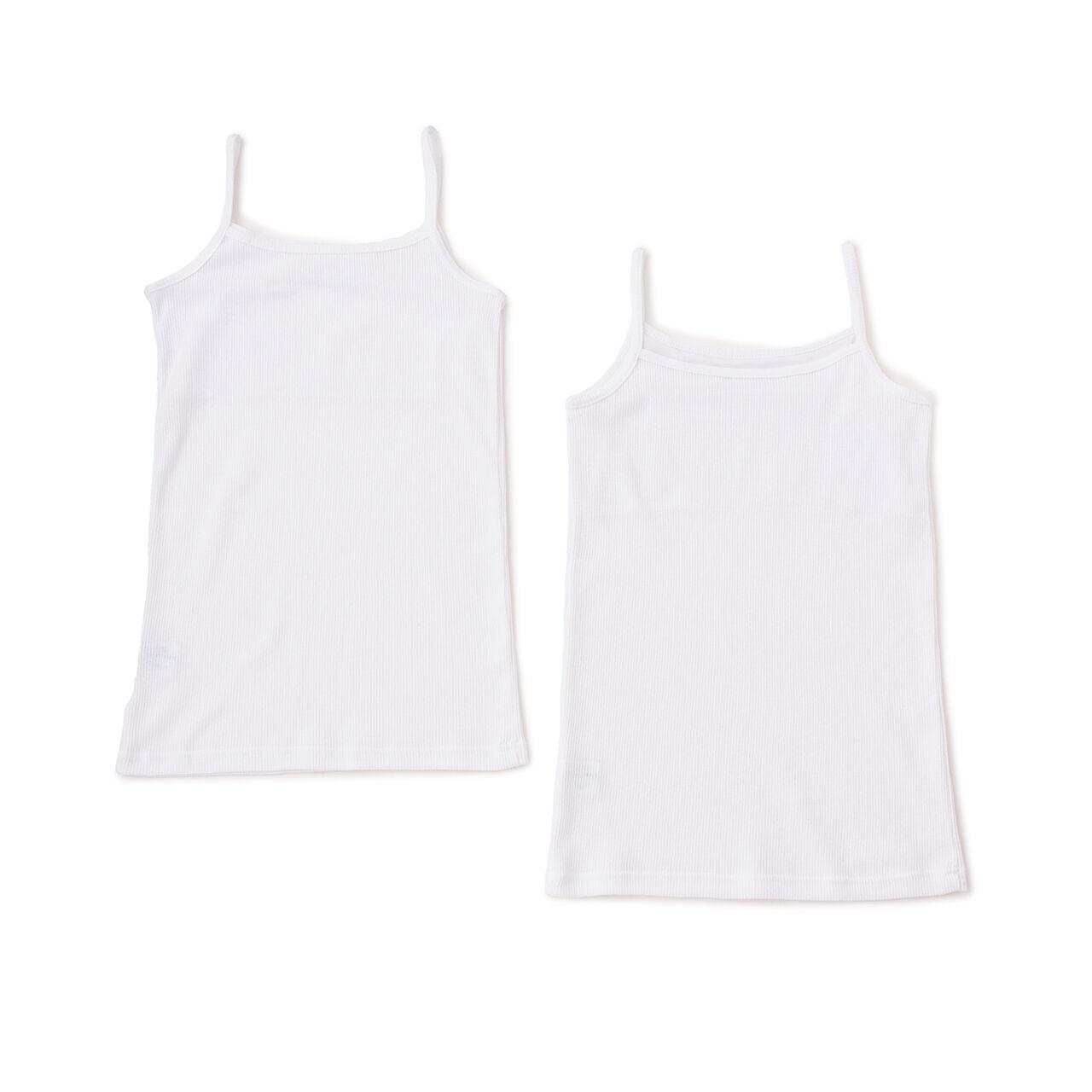 2-Piece Double Layer Camisole Set,Off white, large image number 1