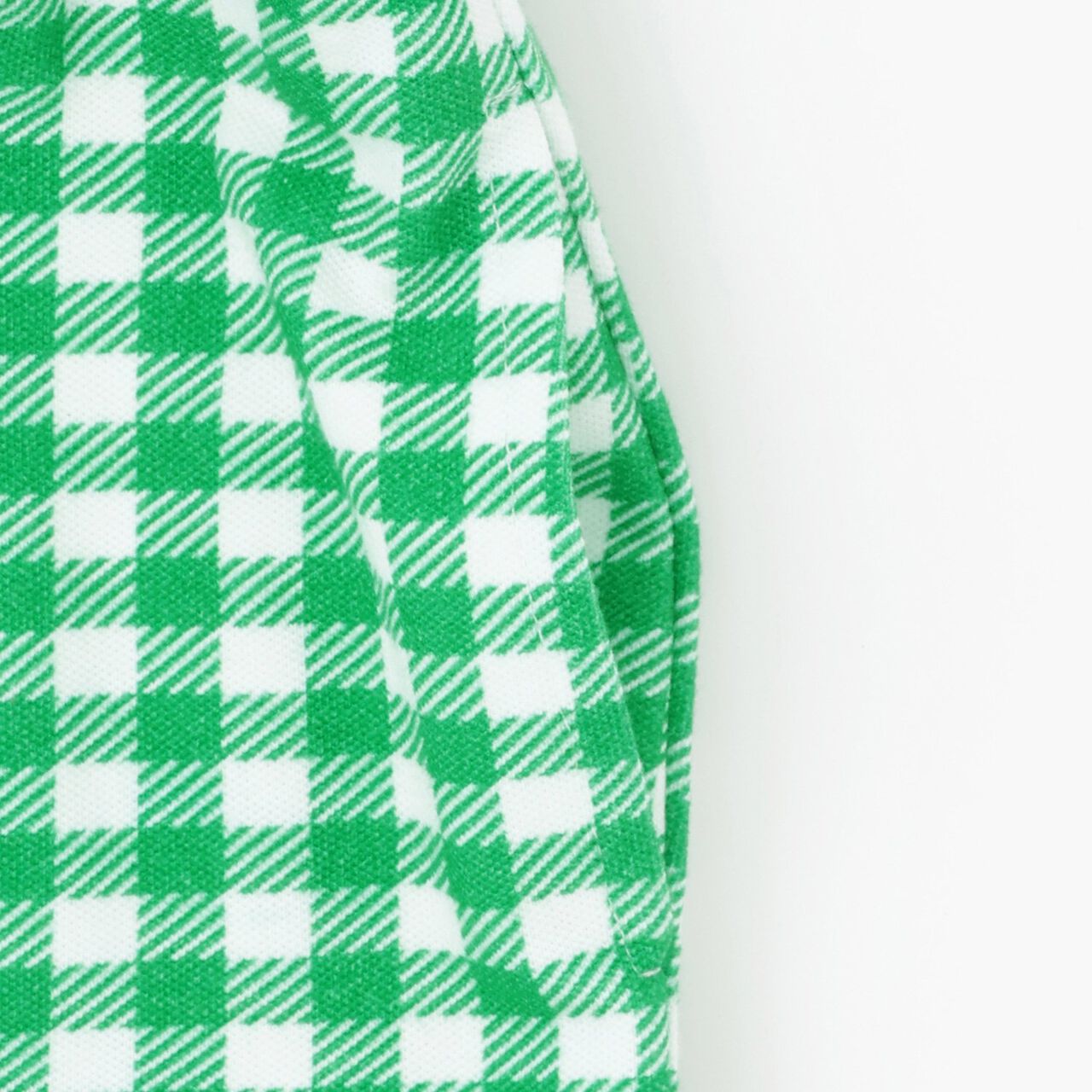 [MOOMIN] Checkered 6-Length Leggings,Gray, large image number 4