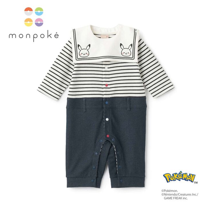 [Monpoke] Sailor Coverall,Lemon yellow, medium image number 3