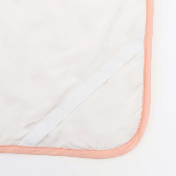 Quilted Embroidery Mattress Pad,Ivory, medium image number 1