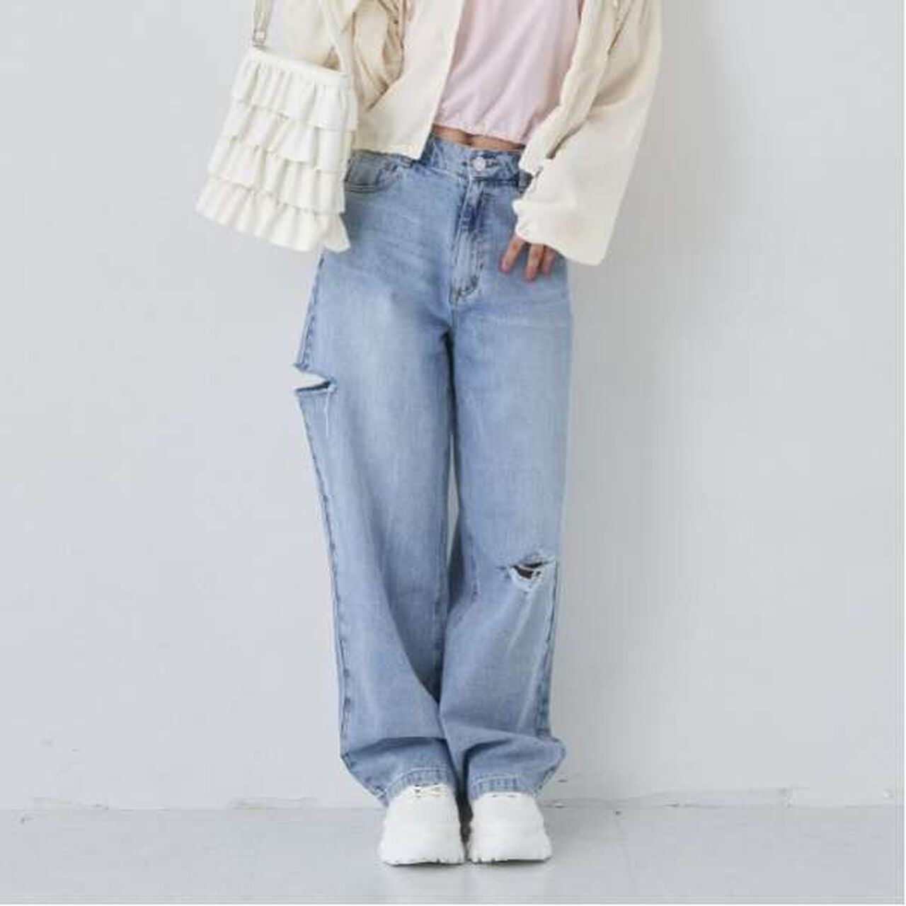 LTXC - Distressed Long Pants,Blue, large image number 21