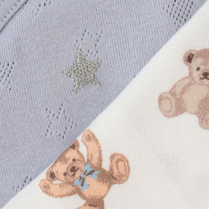 [Weak Acidity] Short Baby Undershirt,Cream, medium image number 10