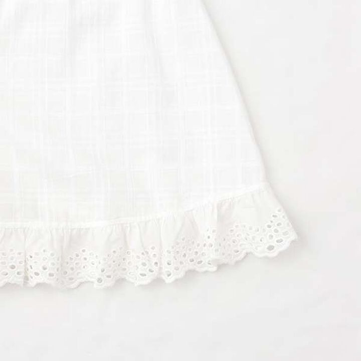 Jersey Skirt & Lace Pants Set,Gray, medium image number 11