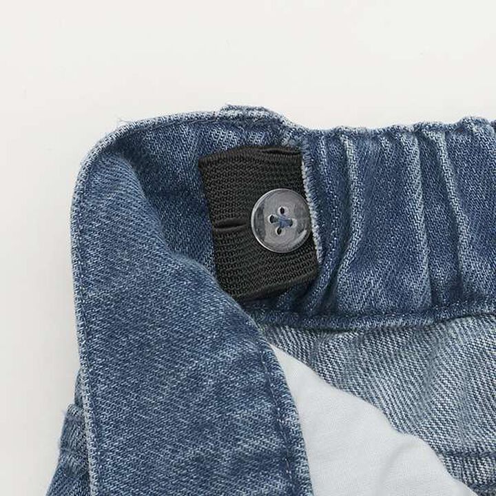 [AMI] Denim Half Pants with Hook,Black, medium image number 15