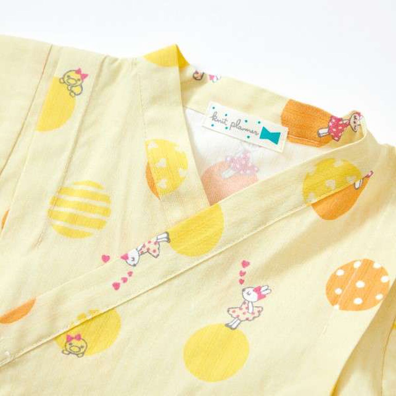 KP Polka Dot Pattern & Mimi-chan Jinbei All-in-One (Free),Pink, large image number 10