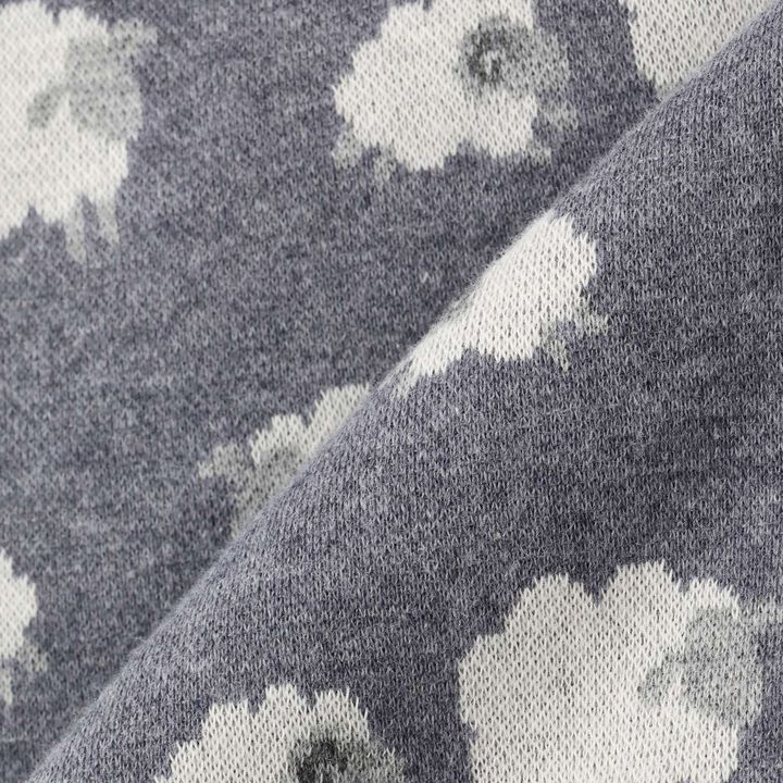 Organic Jacquard 4 WAY Walnut,Navy, medium image number 7