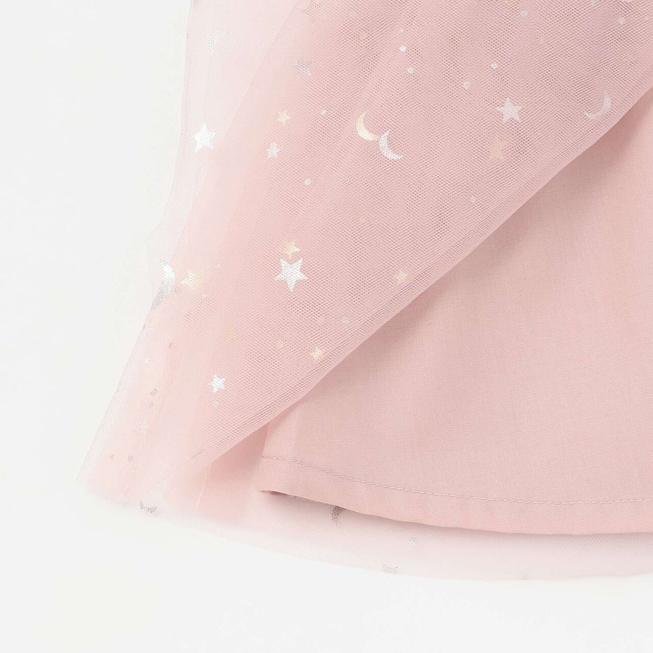 Star Tulle One-Piece Dress Suit,Pearl white, large image number 7