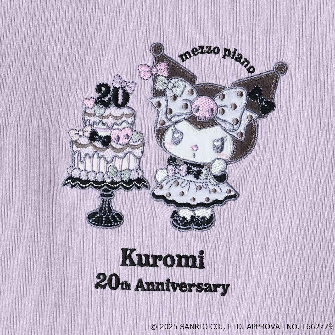 My Melody / Kuromi Scalloped Hem Sweatshirt,Pink, large image number 4