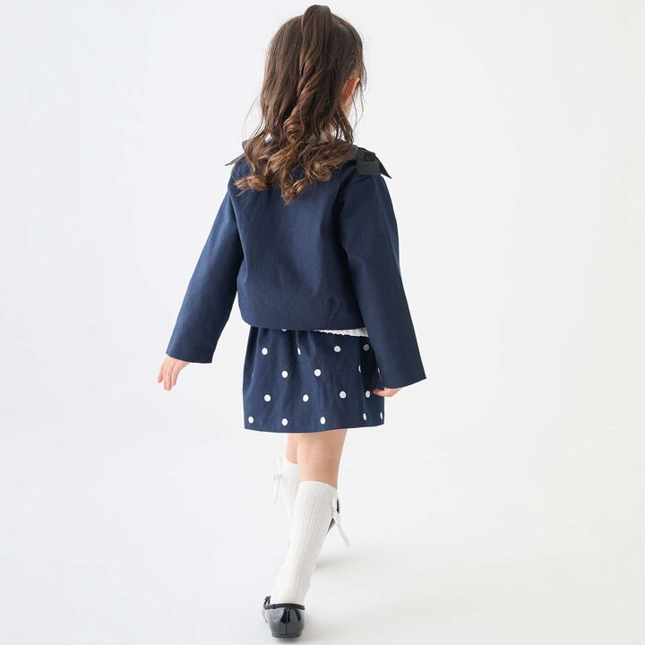 Link Gathered Waist Mini Skirt,Off white, medium image number 3