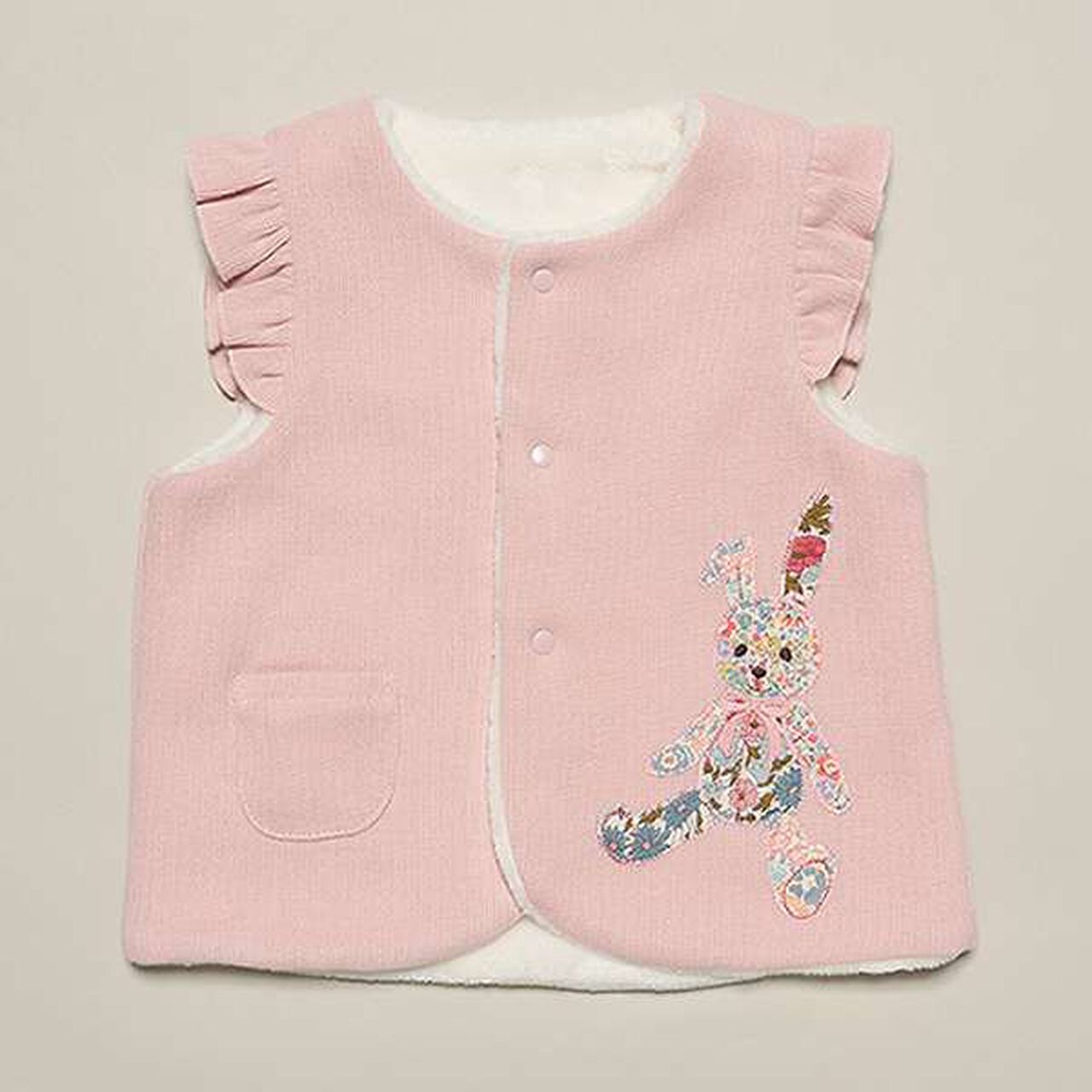 Liberty Usakuma Vest,Pink, large image number 0