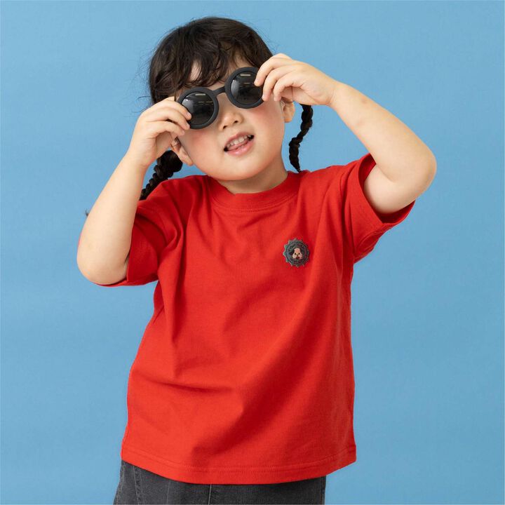 [365D.] Assorted Embroidered Short Sleeve T-Shirt [100% Cotton],, medium