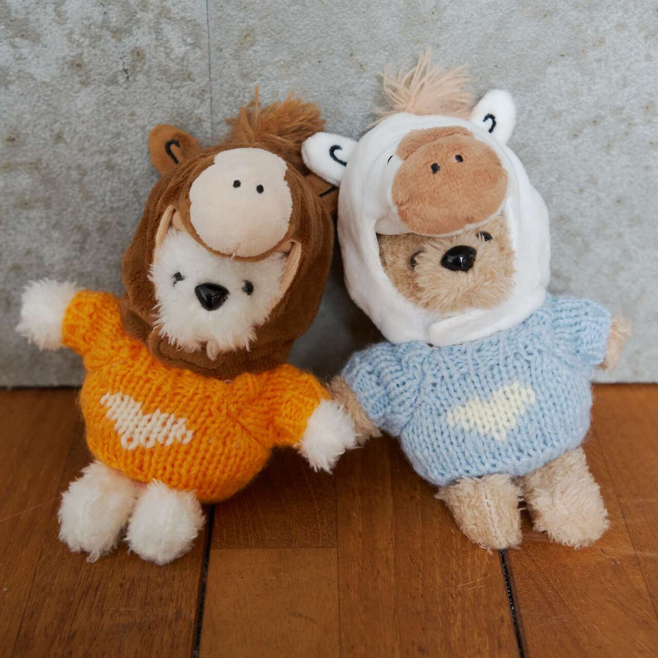 Horse Keychain,Off white, large image number 1