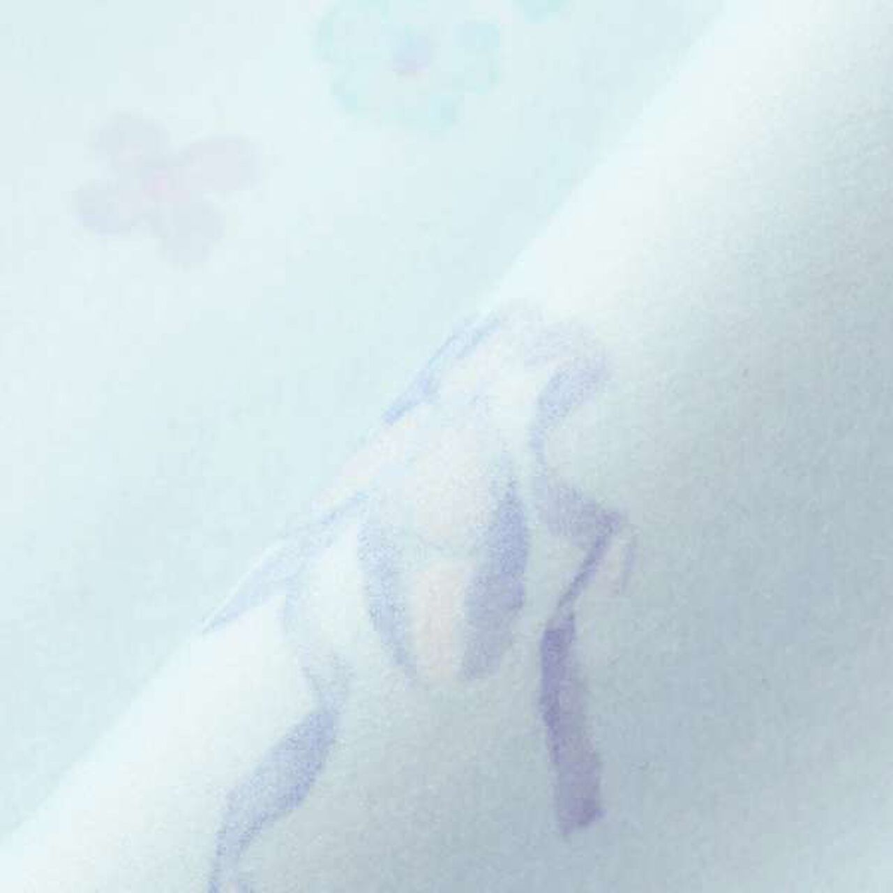 [Ballet] All-Over Pattern Scarf Towel,Light blue, large image number 3