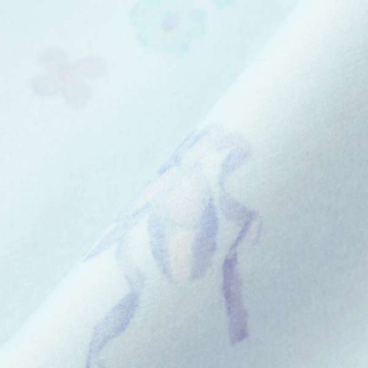 [Ballet] All-Over Pattern Scarf Towel,Light blue, medium image number 3