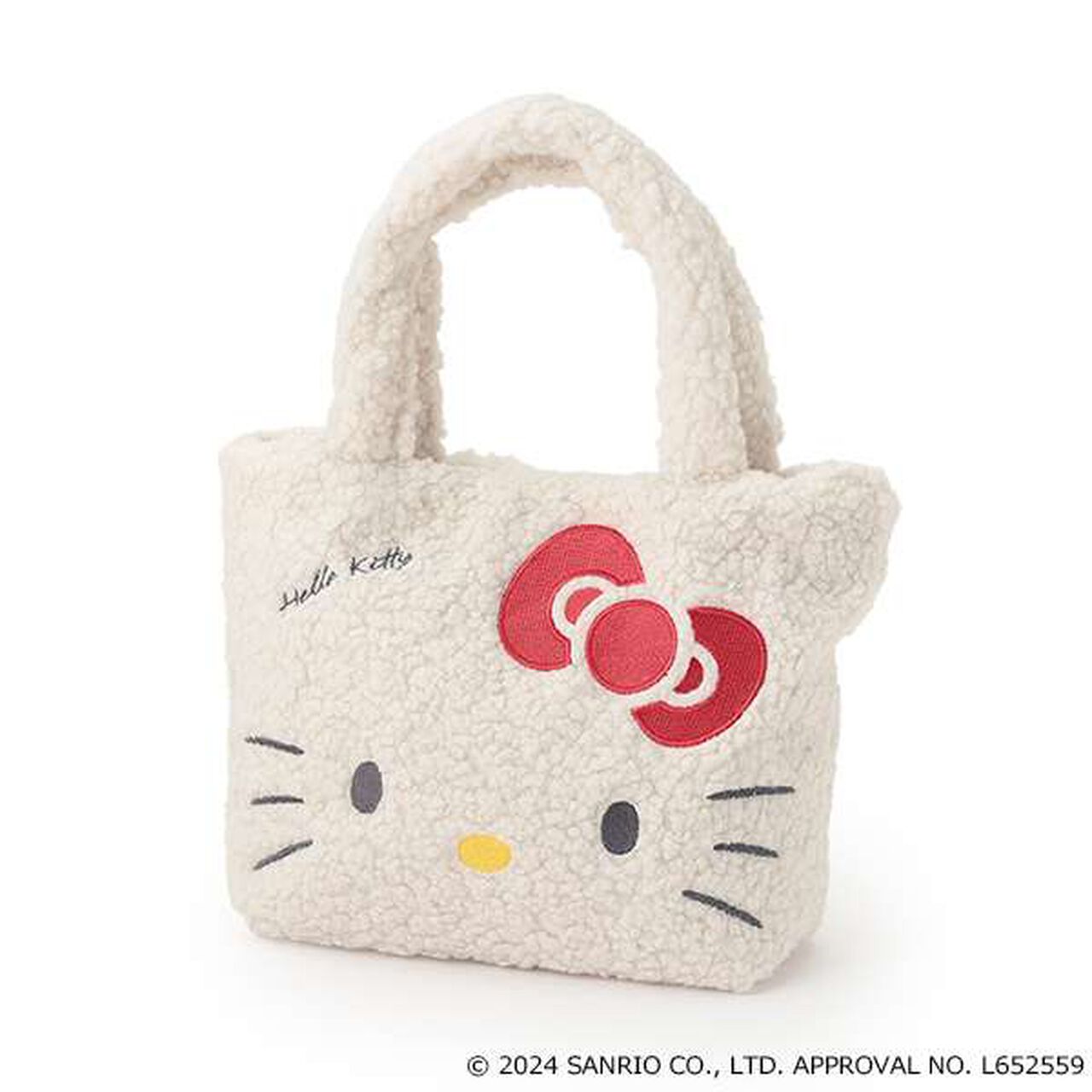 [Sanrio] Boa Tote Bag,Sax blue, large image number 7