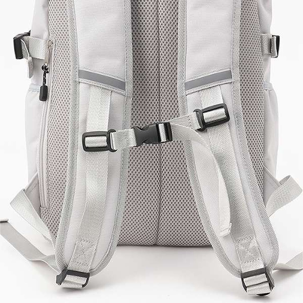 [LTXC] Water-Repellent 30L Mesh Backpack,Gray, large image number 5