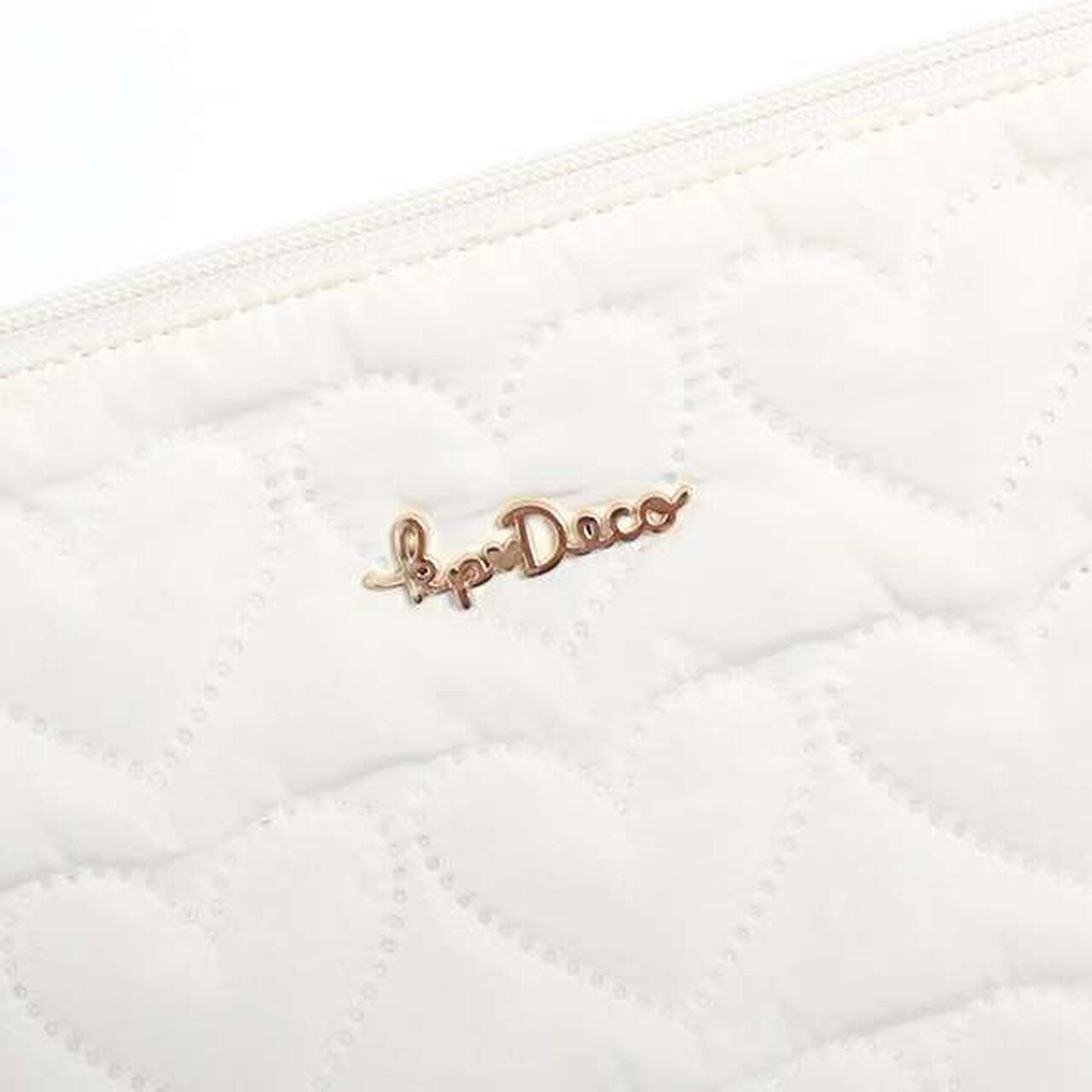 KPDECO Heart Quilt Shoulder Bag,Lavender, large image number 4