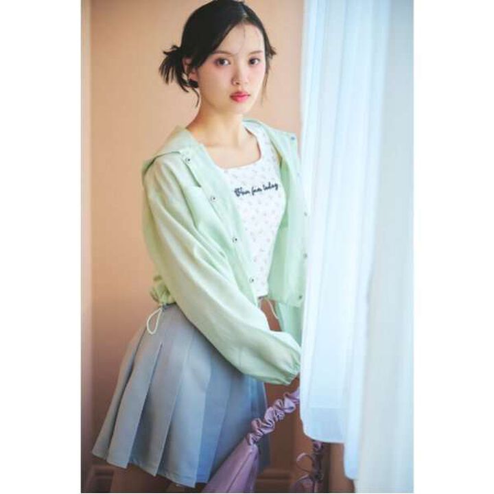 Easy Care Pleated Skirt,Beige, medium image number 1