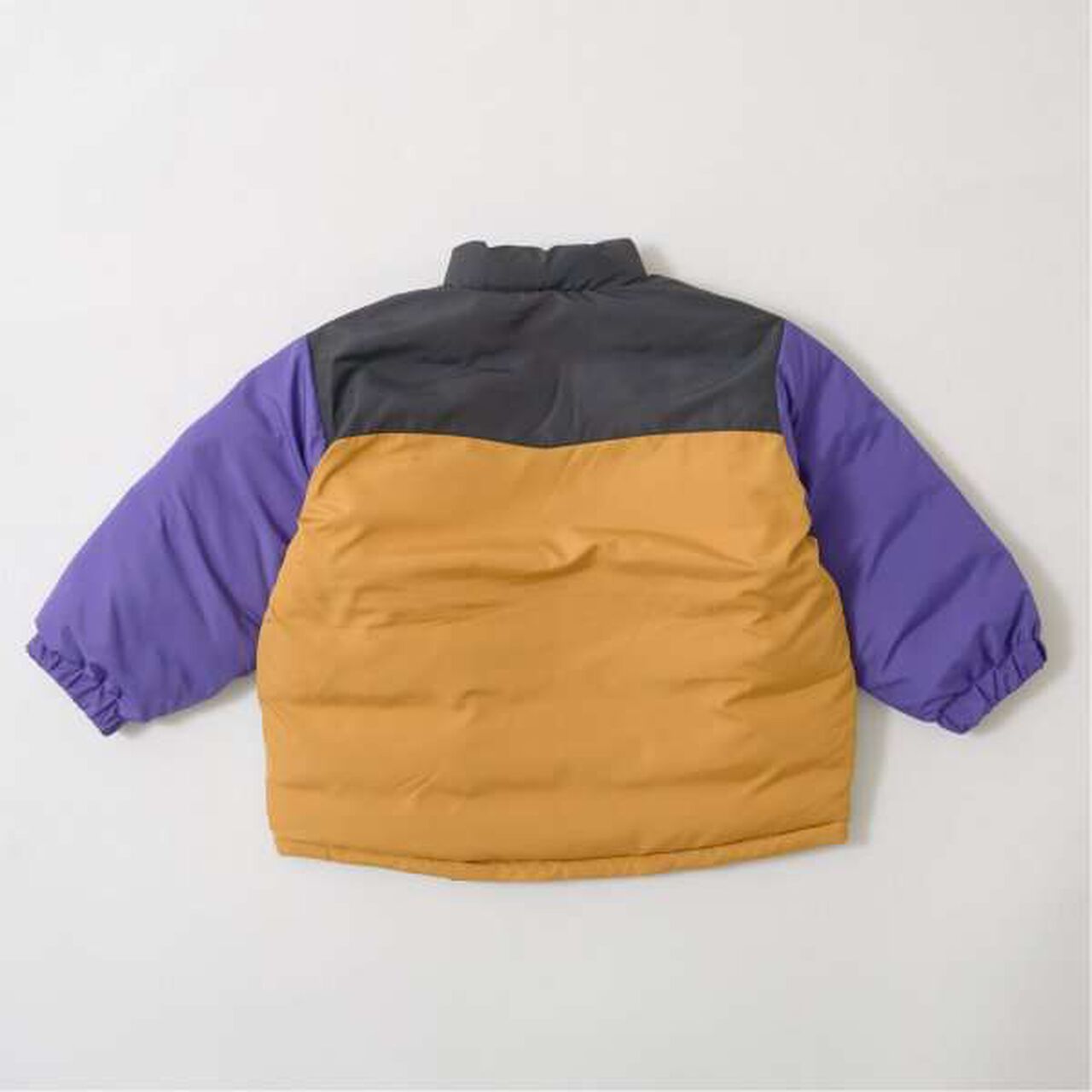 Versatile Bi-Color Puff Jacket,Camel, large image number 7