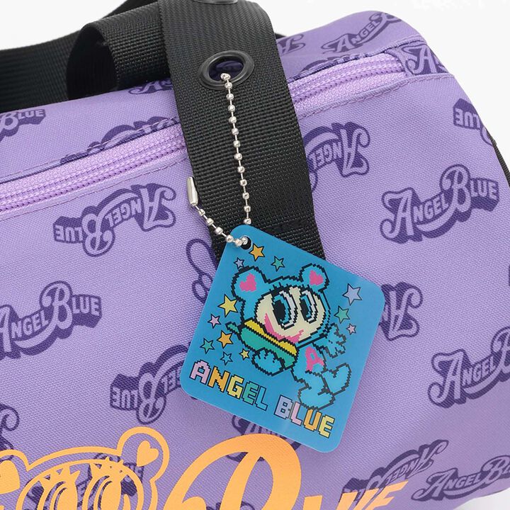 [Angel Blue] All-Over Pattern Drum Bag,Deep pink, medium image number 8