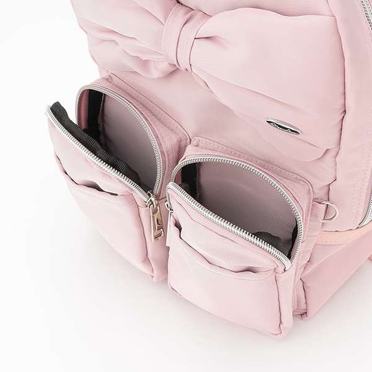 Ribbon Sling Bag,Black, large image number 13