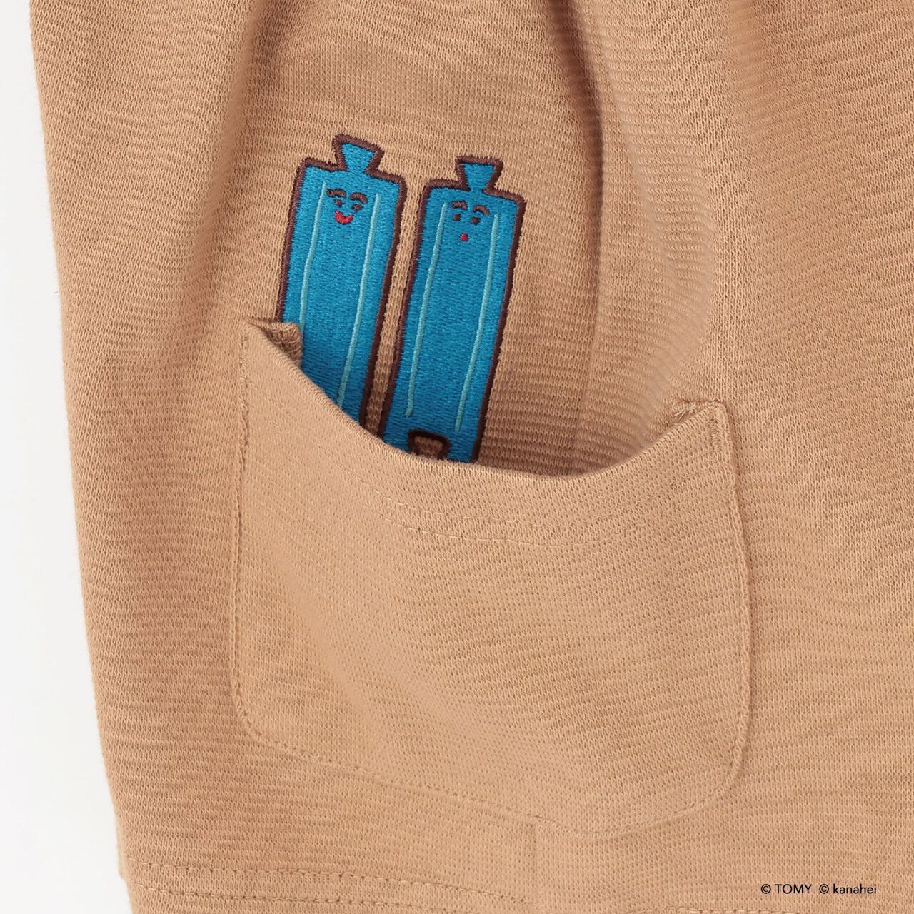 Gather! Plarails [Tomo Pants] Rails Jokers / 4-Length Pants,Moderate blue, large image number 6