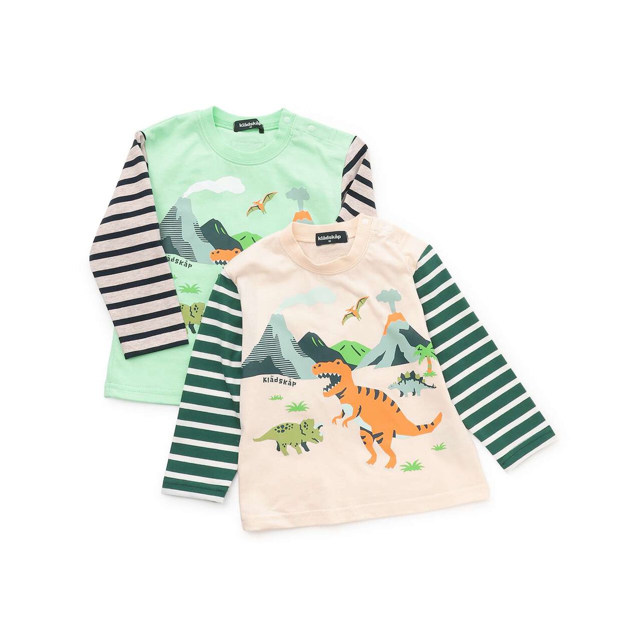 [Restock] Dinosaur World Long-Sleeve T-Shirt,Off white, large image number 5