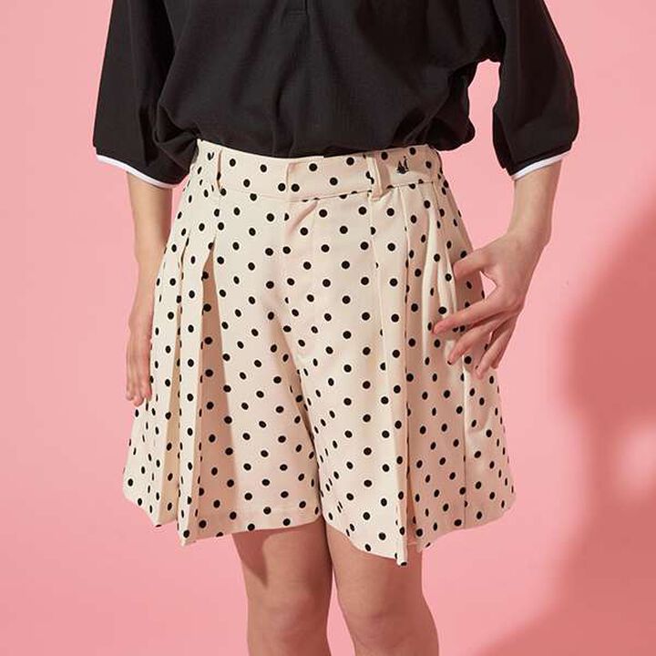 [AMI] Side Pleats Shorts,Black, medium image number 2