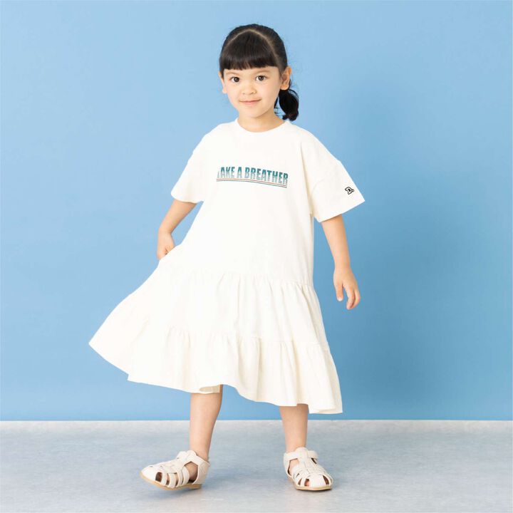 Tiered Tunic One-Piece Dress,Ivory, medium image number 1