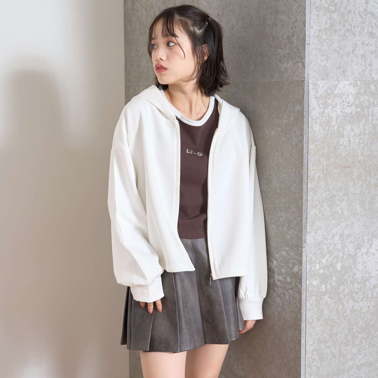 Cardboard ZIP Parka,Sax blue, large image number 12