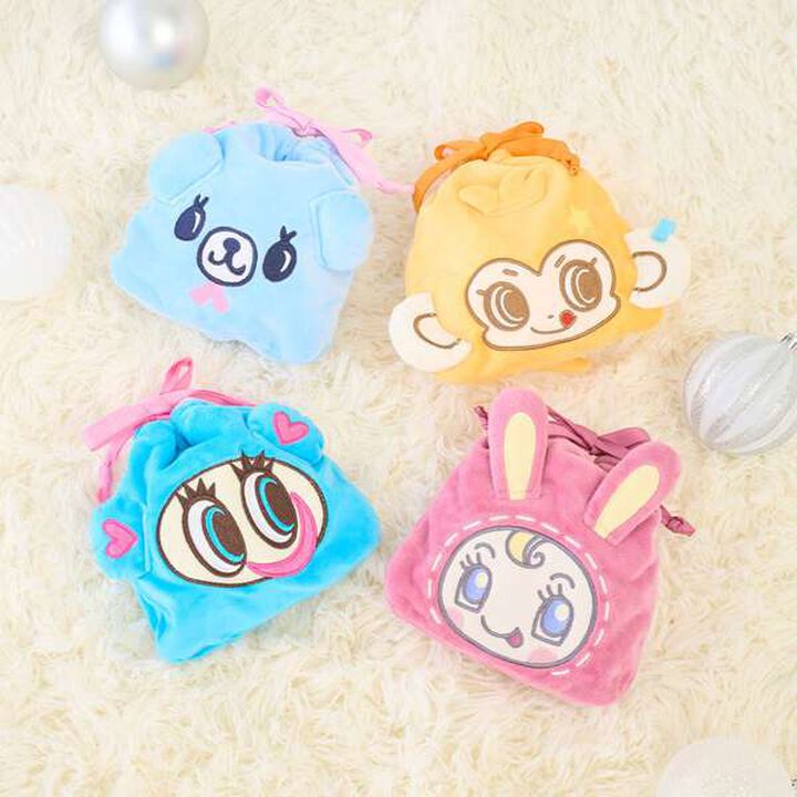 Mint-kun Mini Pouch,Sax blue, medium image number 9