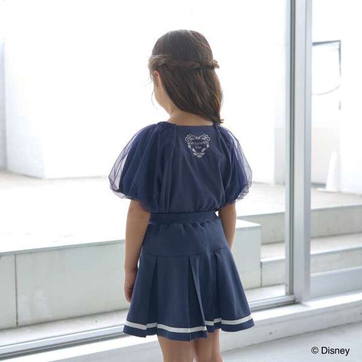 [Frozen] [Soft Cotton] Anna and the Snow Queen / Sparkling T-Shirt,Off white, medium image number 8