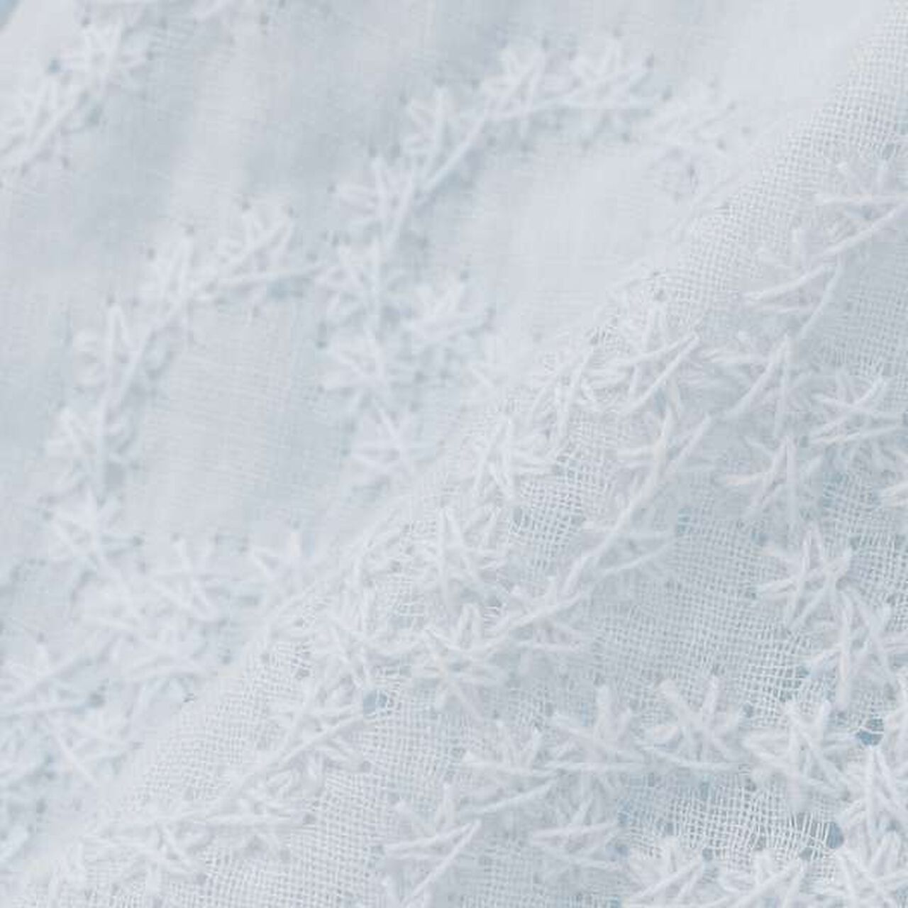 Lace Balloon One-Piece Dress,Sax blue, large image number 6