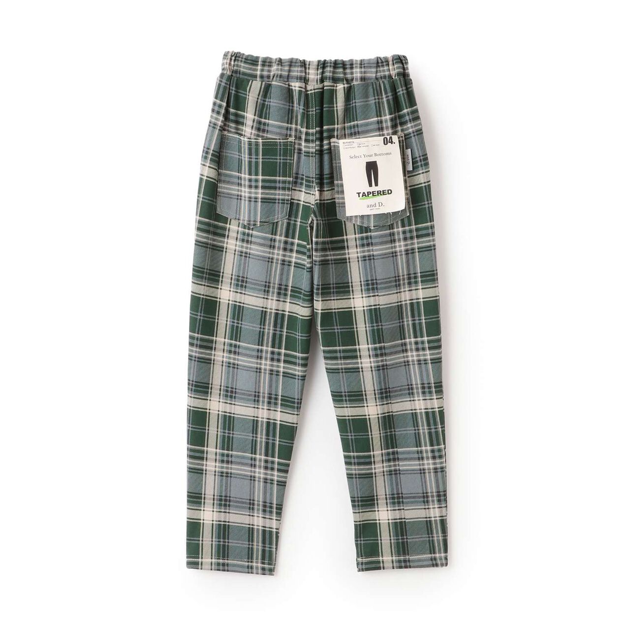 Cut Twill Tapered Pattern Pants,Beige, large image number 13