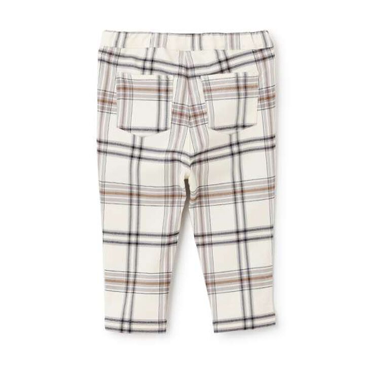 Check Stretch Pants,Navy, medium image number 1