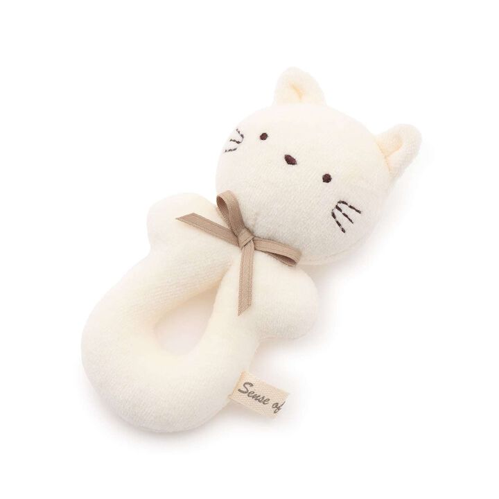 ☆ Shirred Pile Rattle [Made in Japan],, medium