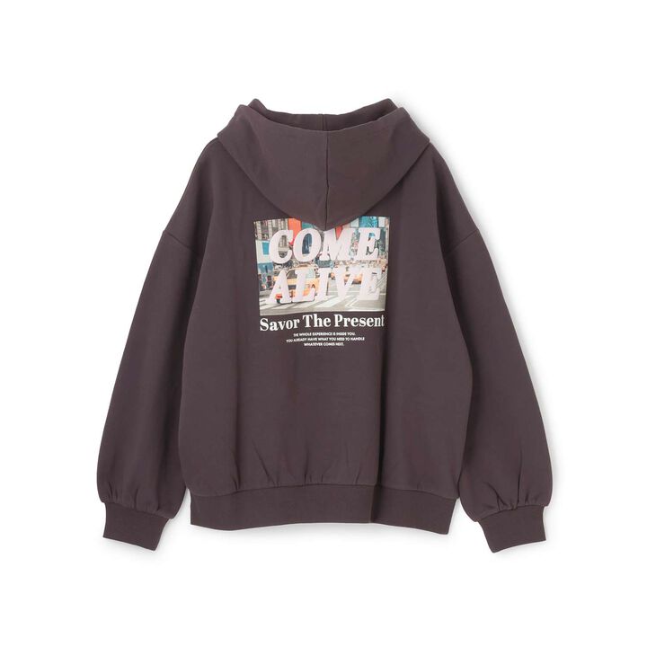 100% Cotton Wool Lined Photo Loose Parka,Smoke white, medium image number 11