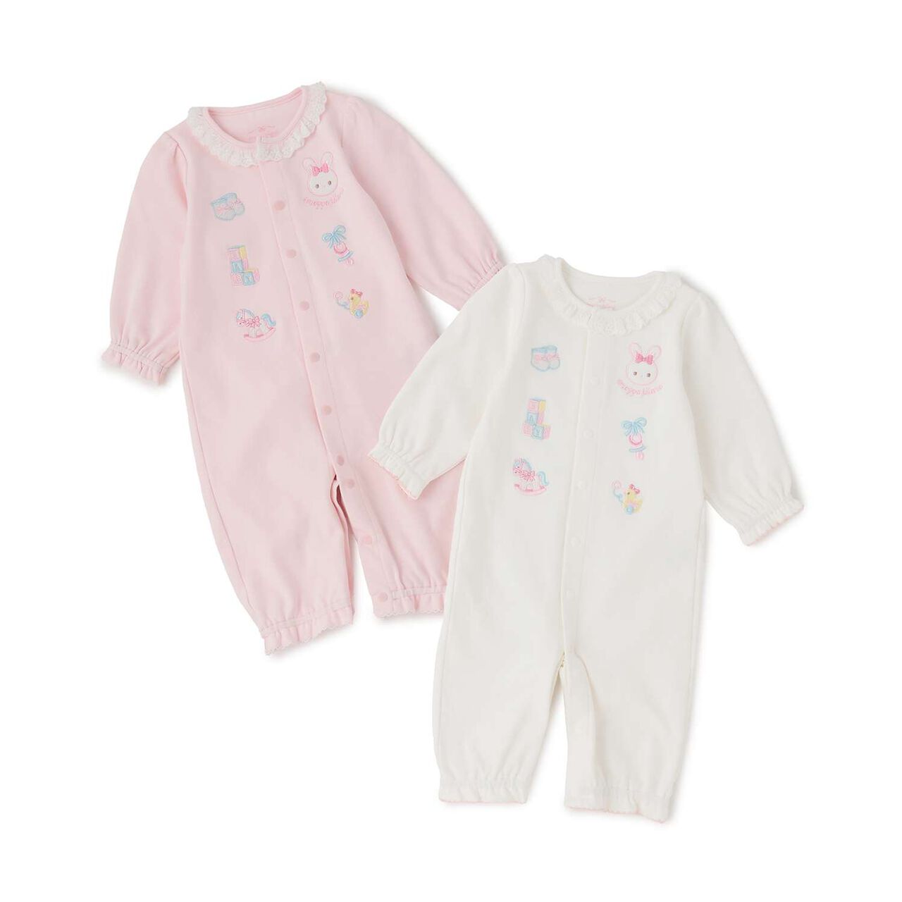 Rabbit Embroidery 2-Way All-in-One,Light pink, large image number 8