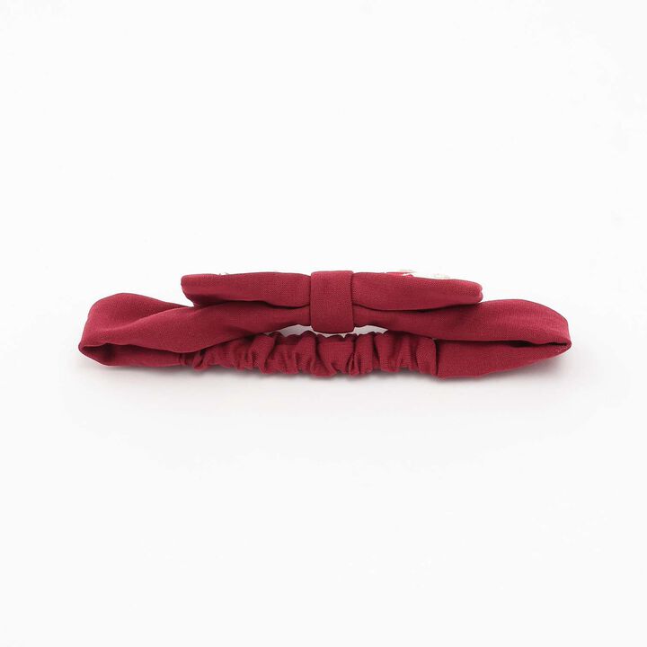 Japanese Style Ribbon Headband,Red, medium image number 4