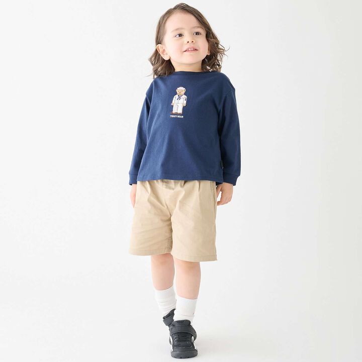 Teddy Bear Half Pants,Navy, medium image number 2