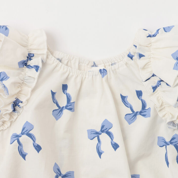 Link Ribbon All-Over Pattern Outfit Set,Pink, medium image number 6