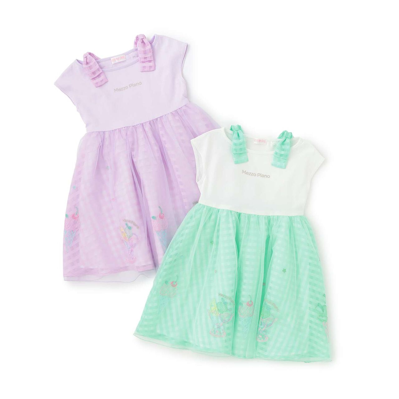 [Popular Item Restocked] Sherbet Embroidery Docking Dress [Not Available at Physical Stores],Lime, large image number 8
