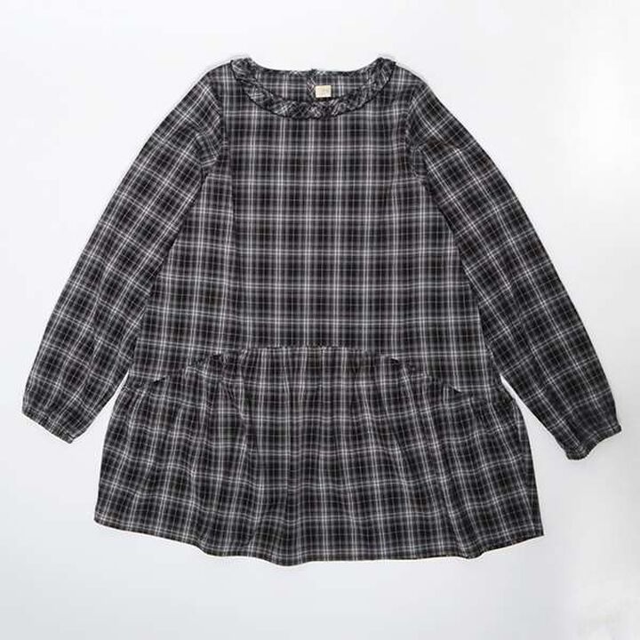 Troislapins Knit Vest & Tunic Set (140-160),Black, medium image number 1