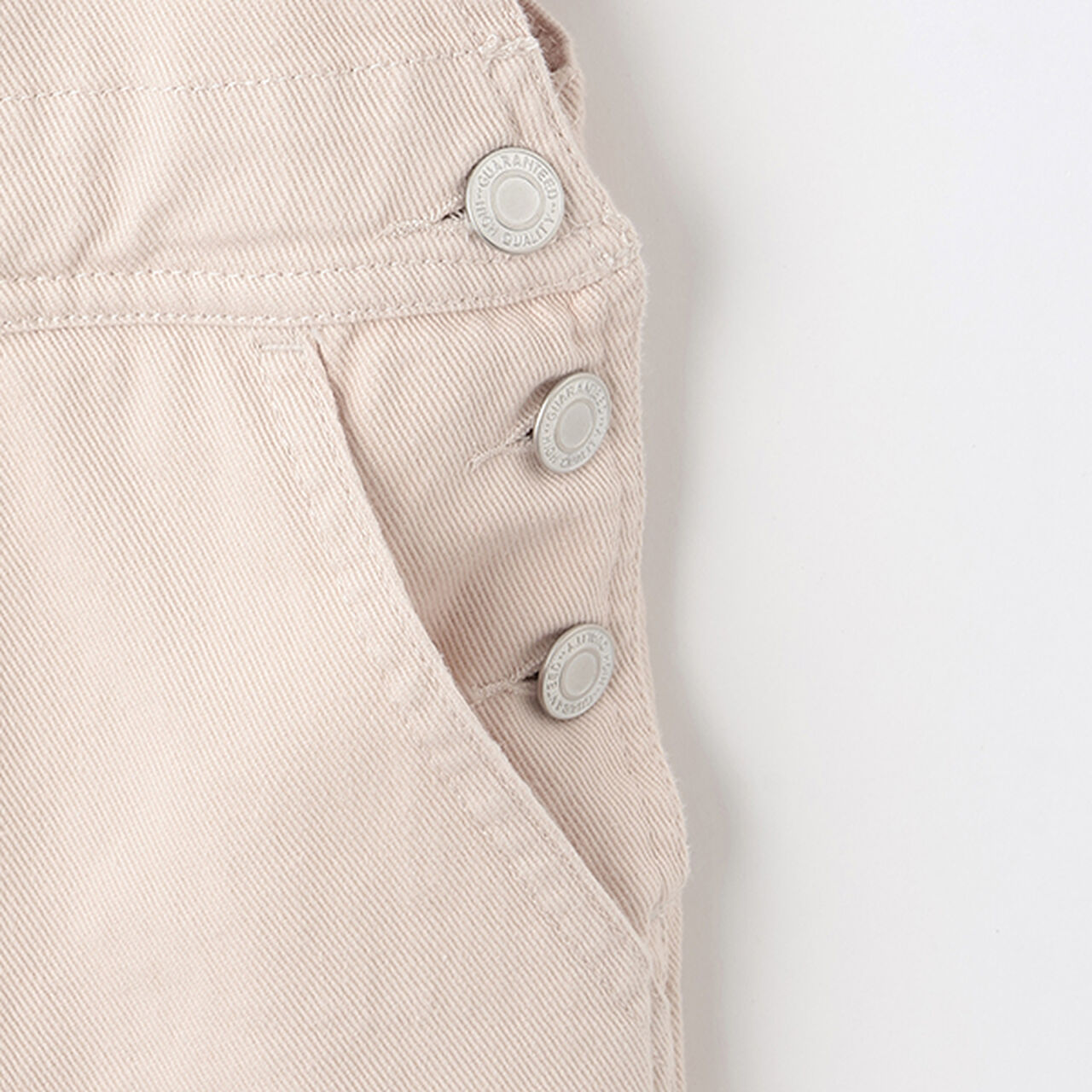 Damage Loose Overalls,Off white, large image number 7