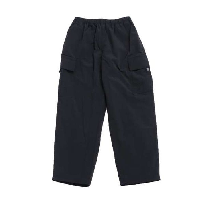 Warm Nylon Fleece Lined Cargo Pants,Navy, medium image number 7