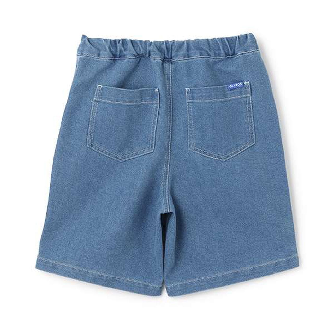 [SKIT0LY] Cool Sensation Denim Easy Half Pants,Light blue, large image number 1