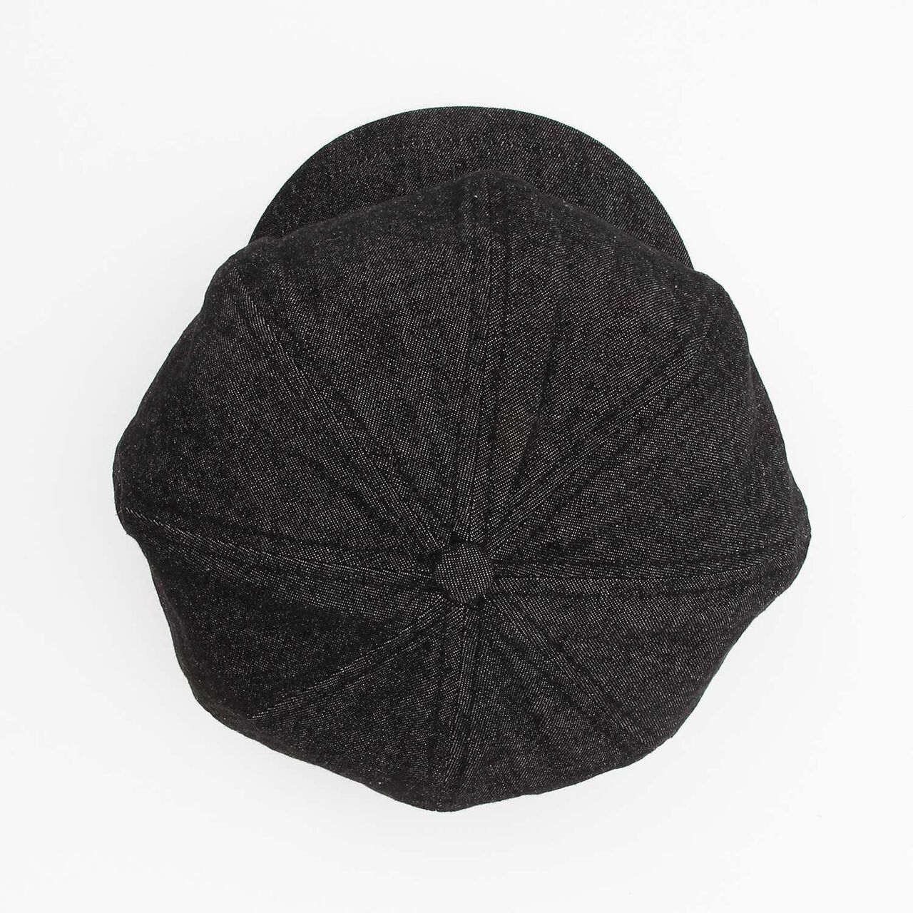 [UV Protection] Denim Casquette,Black, large image number 8