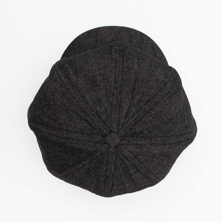 [UV Protection] Denim Casquette,Black, medium image number 8