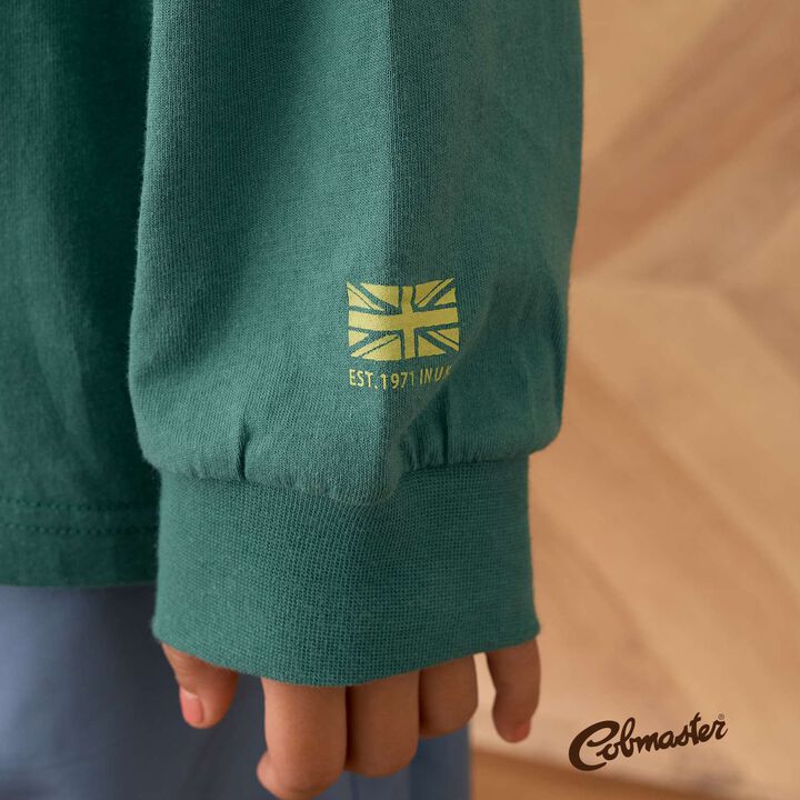Cob Master Assorted Logo Print Long Sleeve T-Shirt,Moss green, medium image number 15